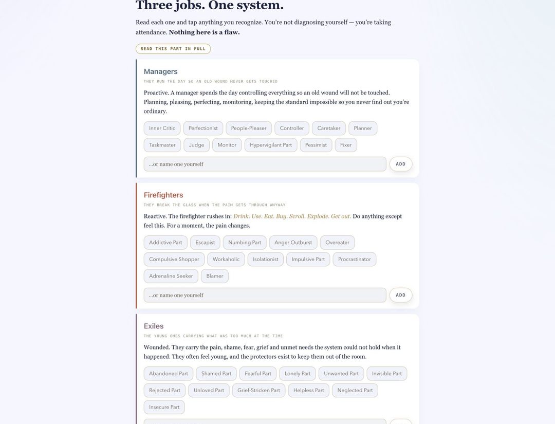 Three protective jobs
